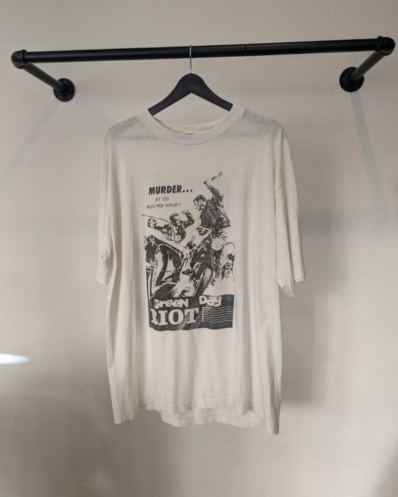 1995 Green Day Riot Tour T-Shirt — XL | Vintage 90s, Kleding | Heren, Vintage, Vintage, Ophalen of Verzenden, Gedragen