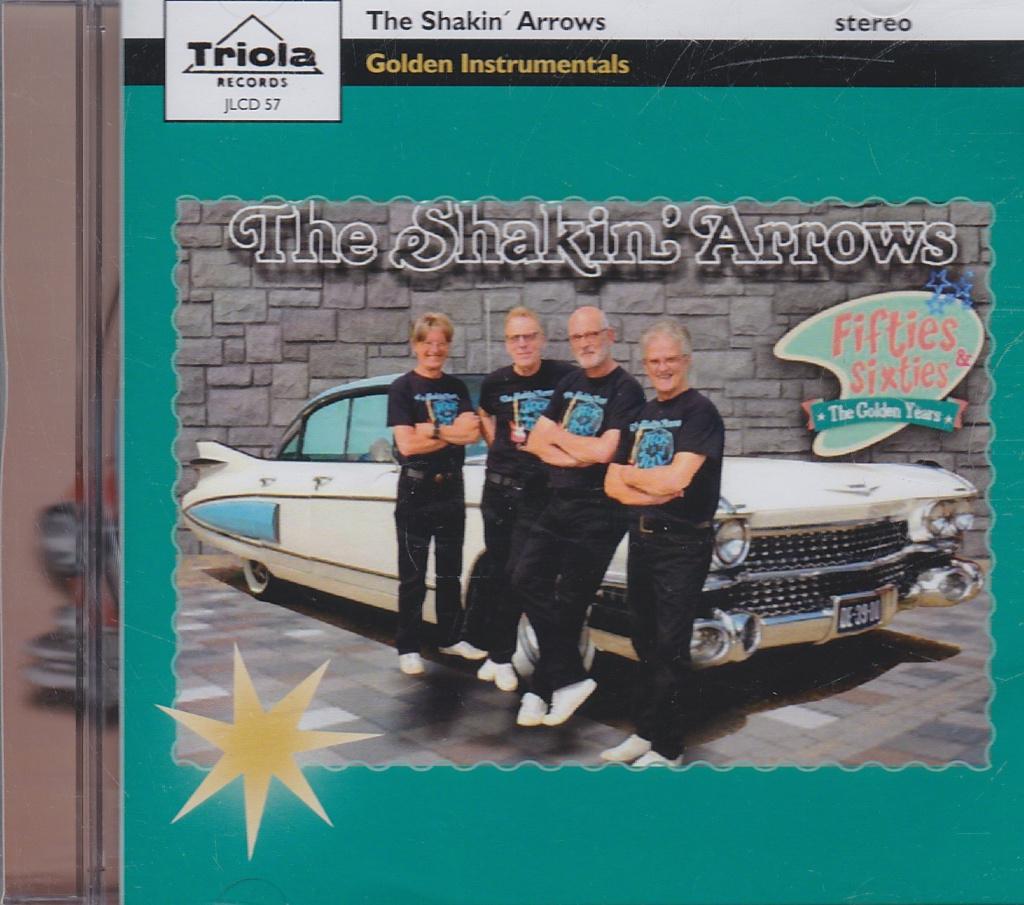 The Shakin' Arrows Golden Instrumentals, Cd's en Dvd's, Verzenden, Zo goed als nieuw