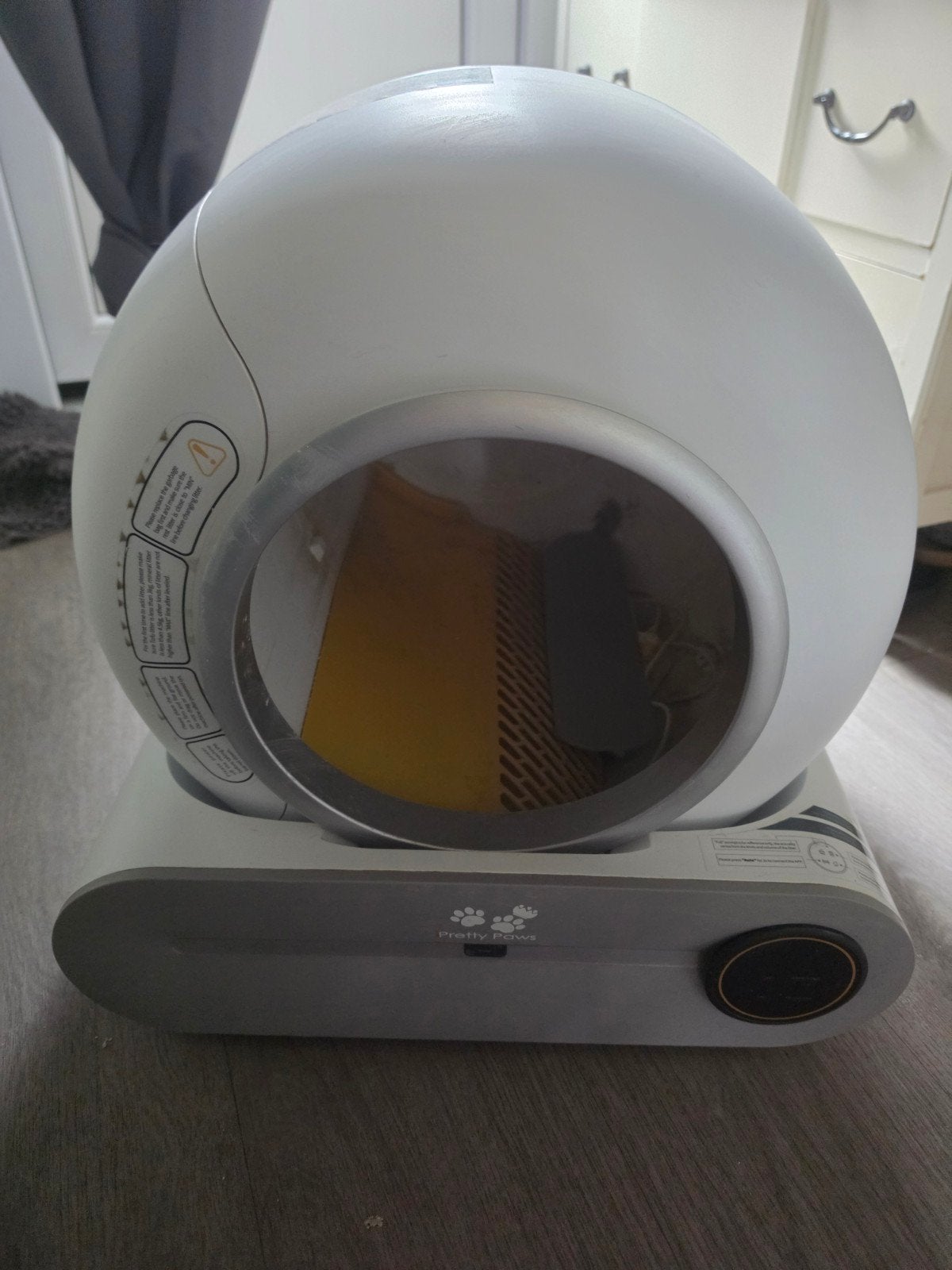 automatische kattenbak, Ophalen, Zelfreinigend, Gebruikt, Gesloten