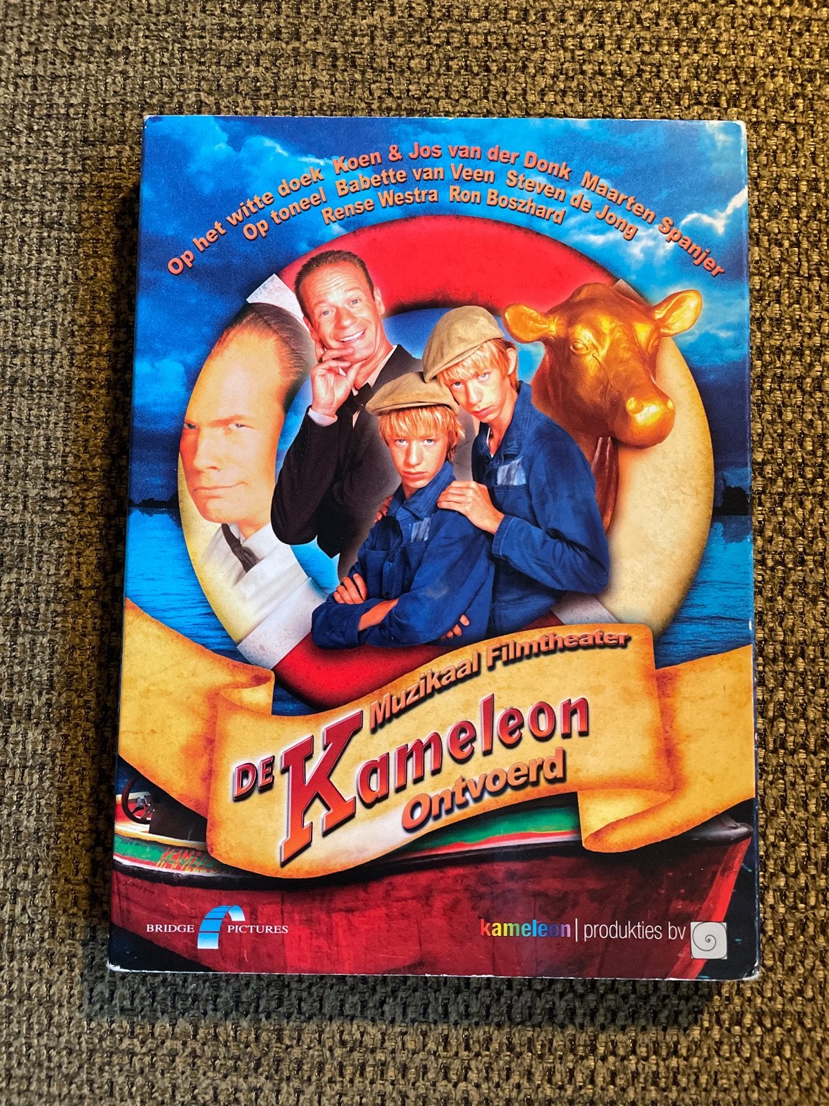 De Kameleon Ontvoerd - Muzikaal Filmtheater DVD, Bonusmateriaal, Alle leeftijden, Nederlands, Zo goed als nieuw