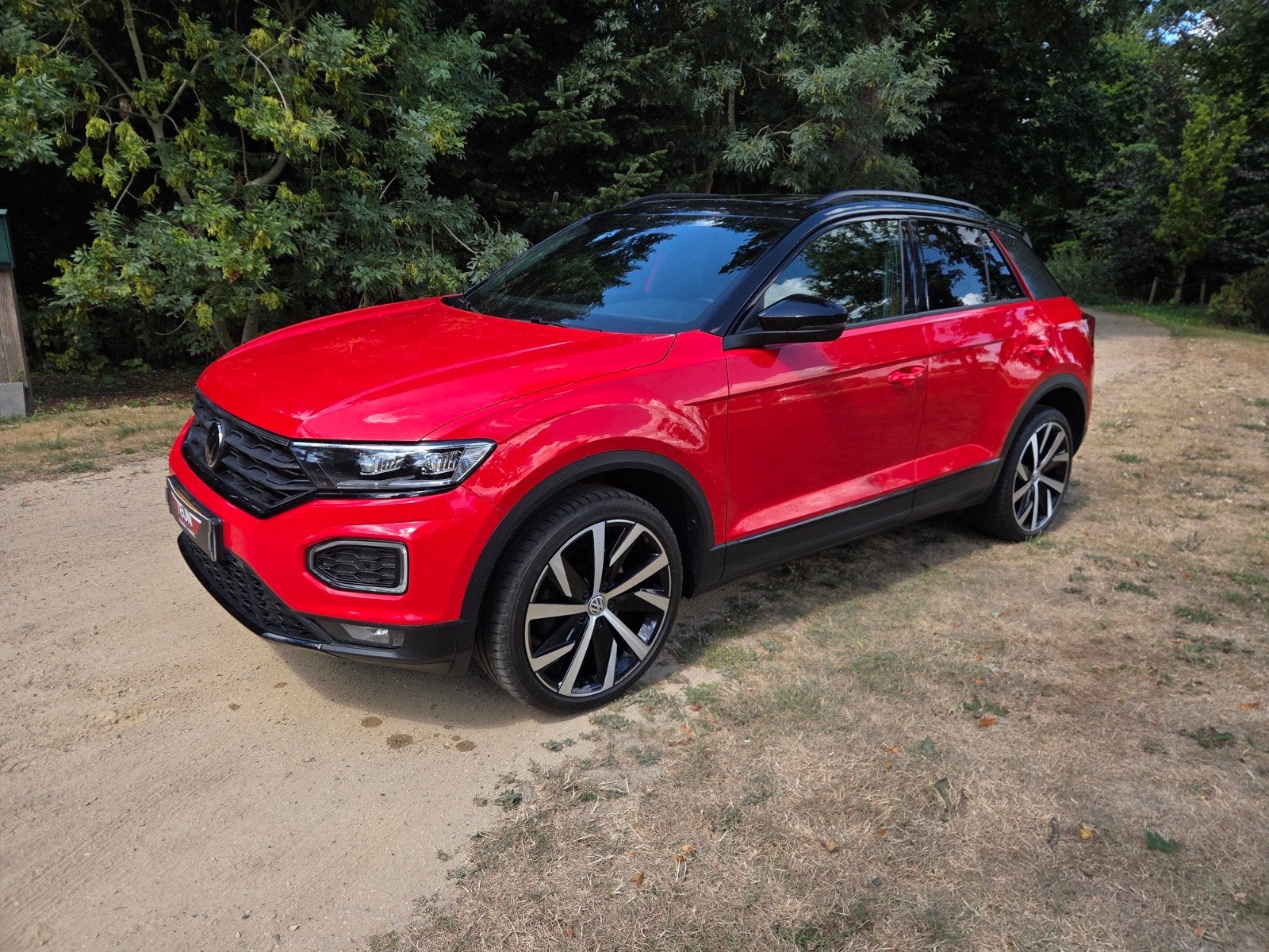 Volkswagen T-Roc r-line 2.0 TSI 190pk 4Motion  7-DSG 2020, Auto's, Volkswagen, Automaat, Leder en Stof, 14 km/l, Bedrijf