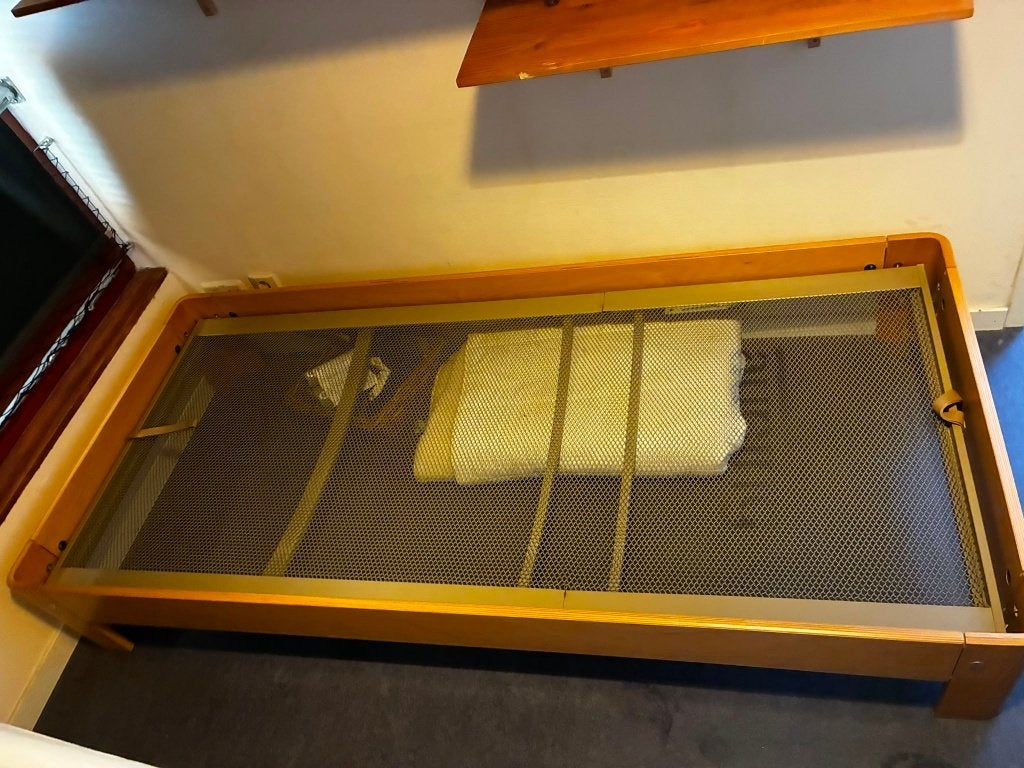 Auping bed, Ophalen, Gebruikt, 90 cm, Eenpersoons