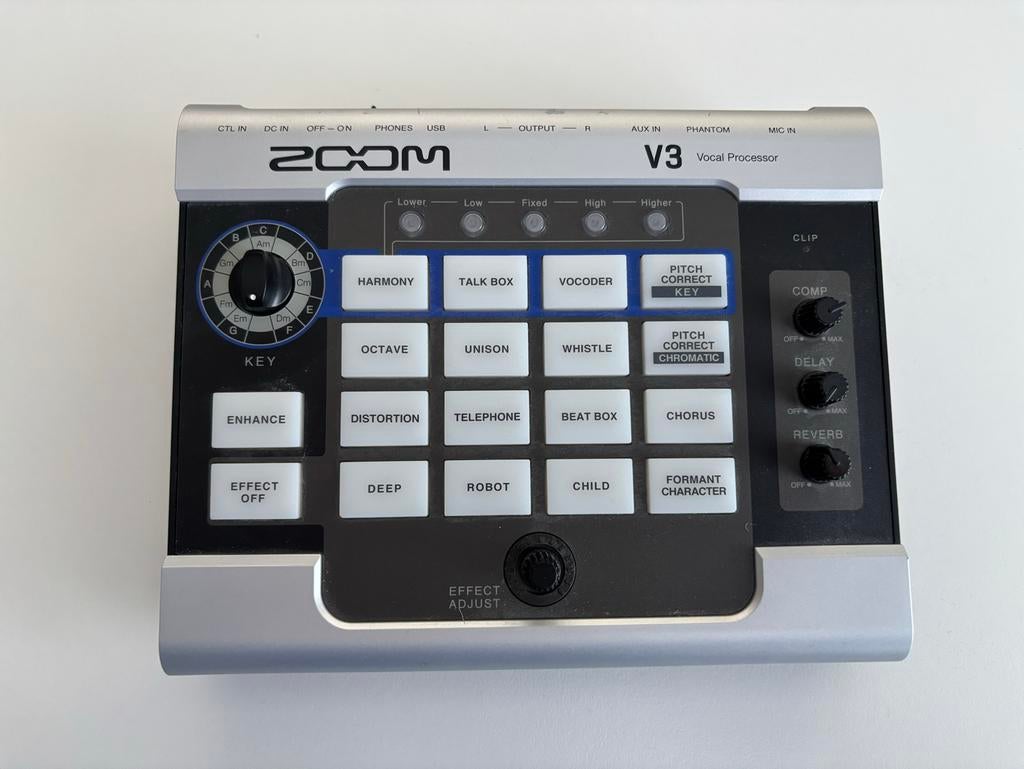 Zoom V3 Vocal Processor - Perfect voor zang effecten, Ophalen of Verzenden, Zo goed als nieuw, Overige merken