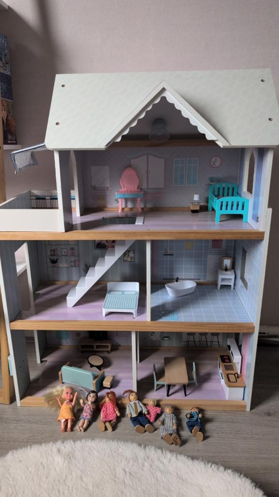 Poppenhuis, Ophalen, Gebruikt, Poppenhuis