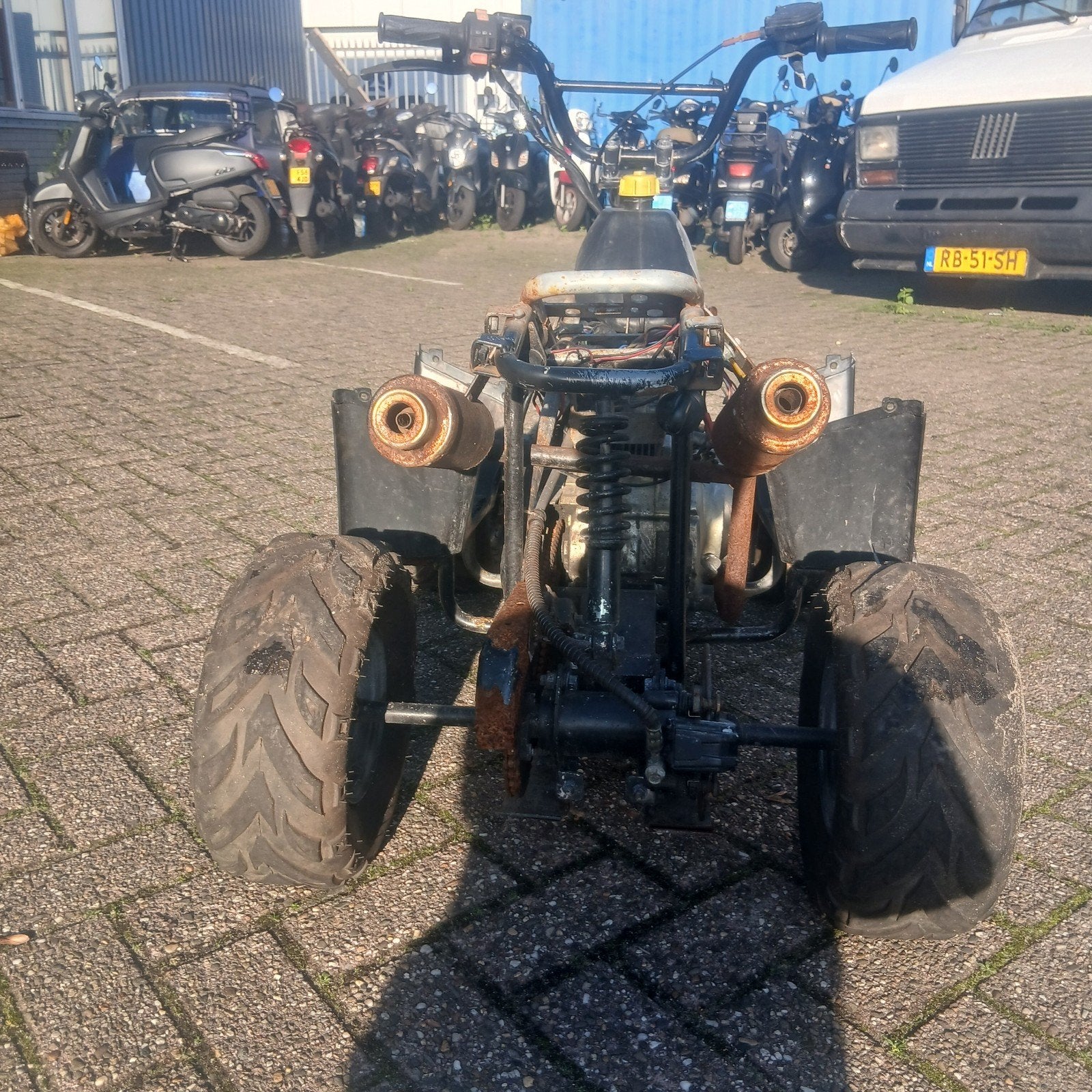 Quad te koop - Opknapper/onderdelen, Ophalen