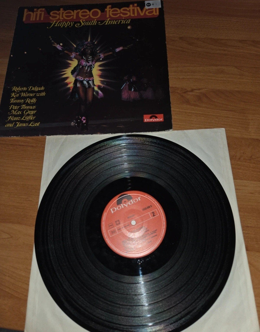 Hifi Stereo Festival - Happy South America LP, LP, Gebruikt, Overige genres, Ophalen of Verzenden