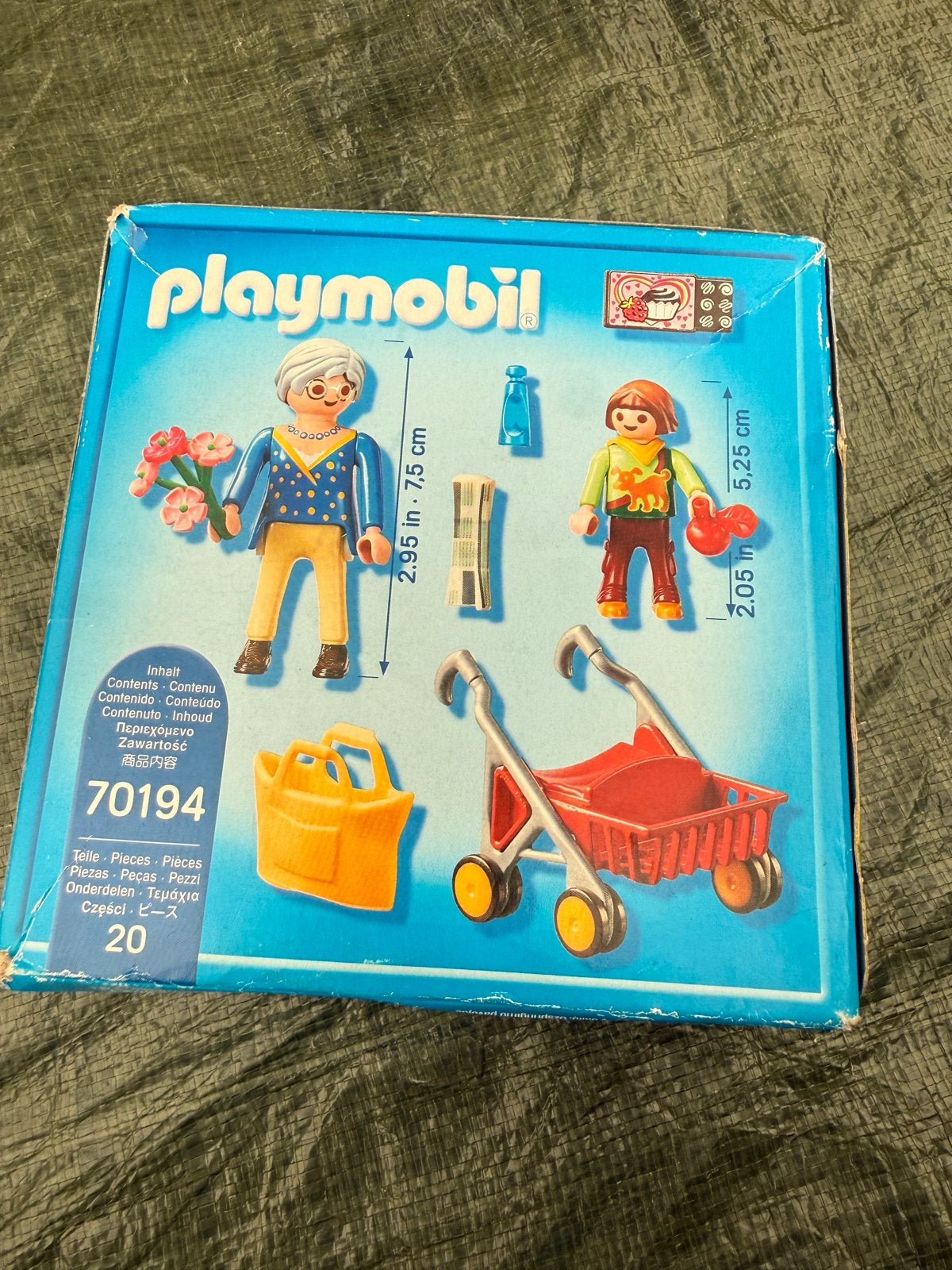 Playmobil City Life 70194 Oma met kleinkind, Kinderen en Baby's, Speelgoed | Playmobil, Complete set, Ophalen of Verzenden, Zo goed als nieuw