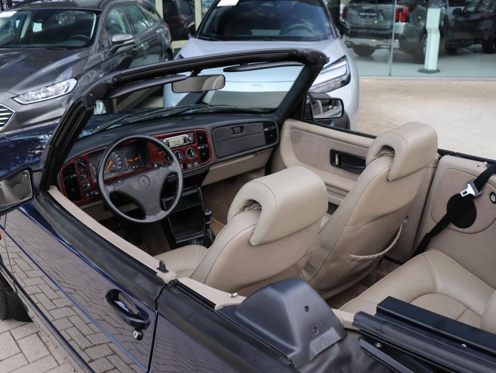 Saab 900 Cabrio 2.0 S, 142 pk, Cabriolet, Blauw, Bedrijf