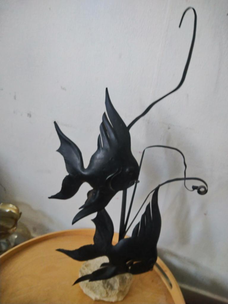 Vintage metalen vissen, Ophalen of Verzenden