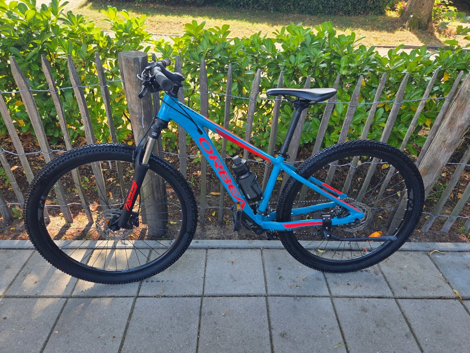 Orbea mountainbike maat S MX 50 27.5 Hardtail MTB in Blue-Re, Hardtail, 49 tot 53 cm, Zo goed als nieuw, Dames