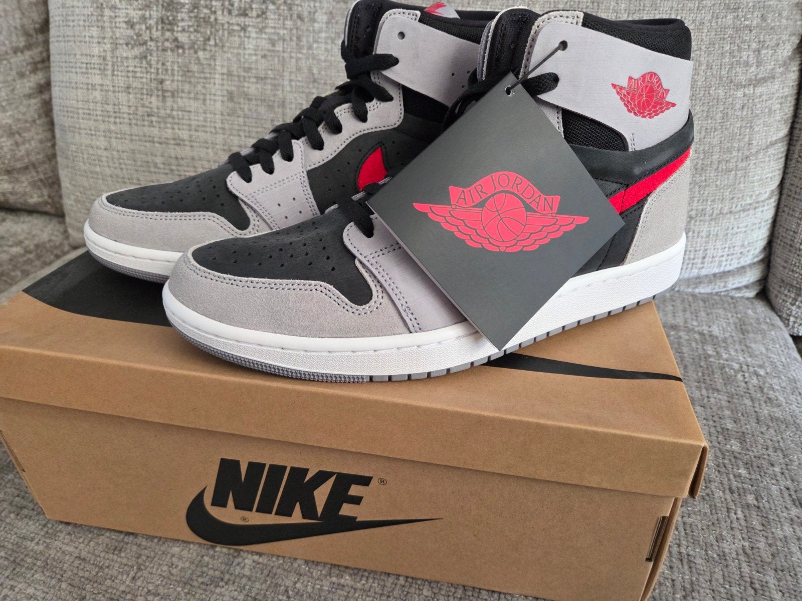 Nieuwe Nike Air Jordan 1 ZM Air CMFT 2 - Maat 43, Zwart, Nieuw, Ophalen of Verzenden, Sneakers of Gympen