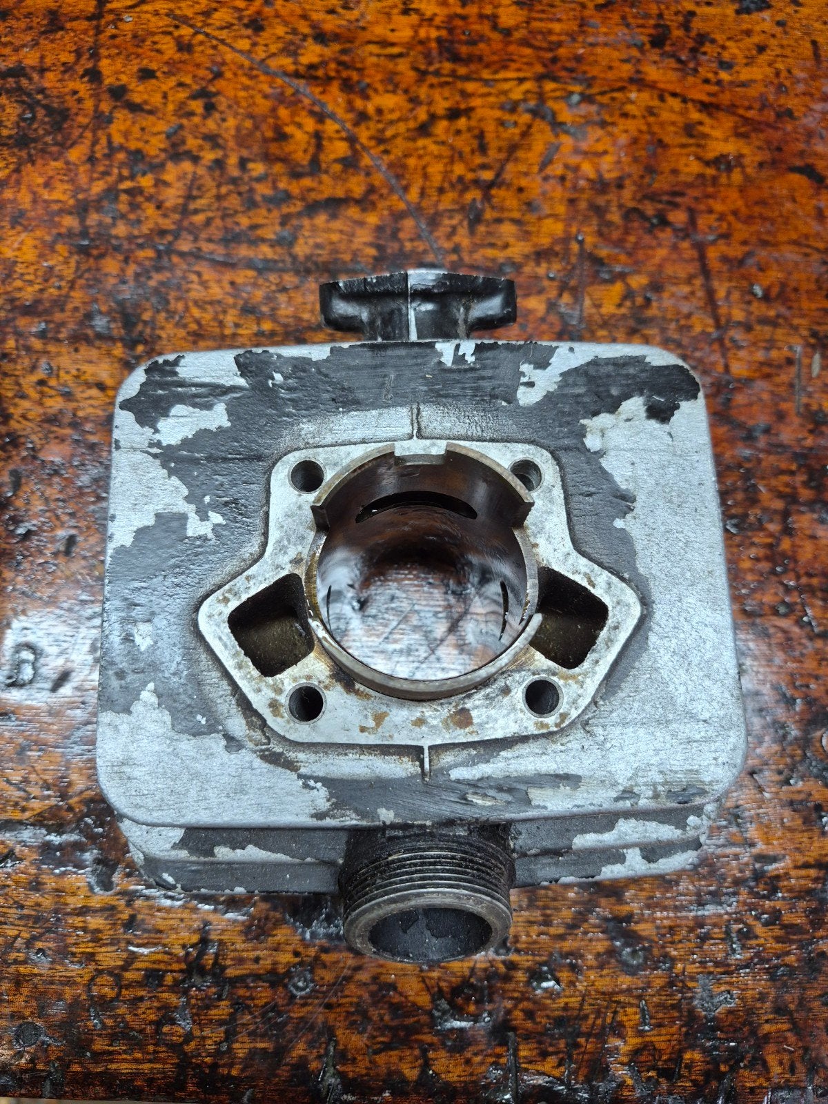 Simson 70cc cilinder gebruikt, zuiger en kop, Ophalen, Gebruikt, Cilinder