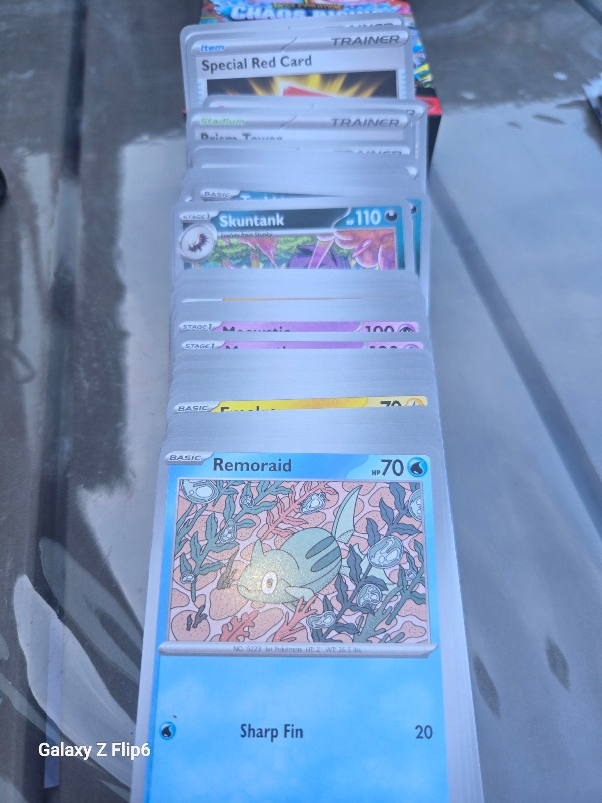 Pokémon Kaarten Chaos Rising bulk, Ophalen of Verzenden, Gebruikt, Meerdere kaarten