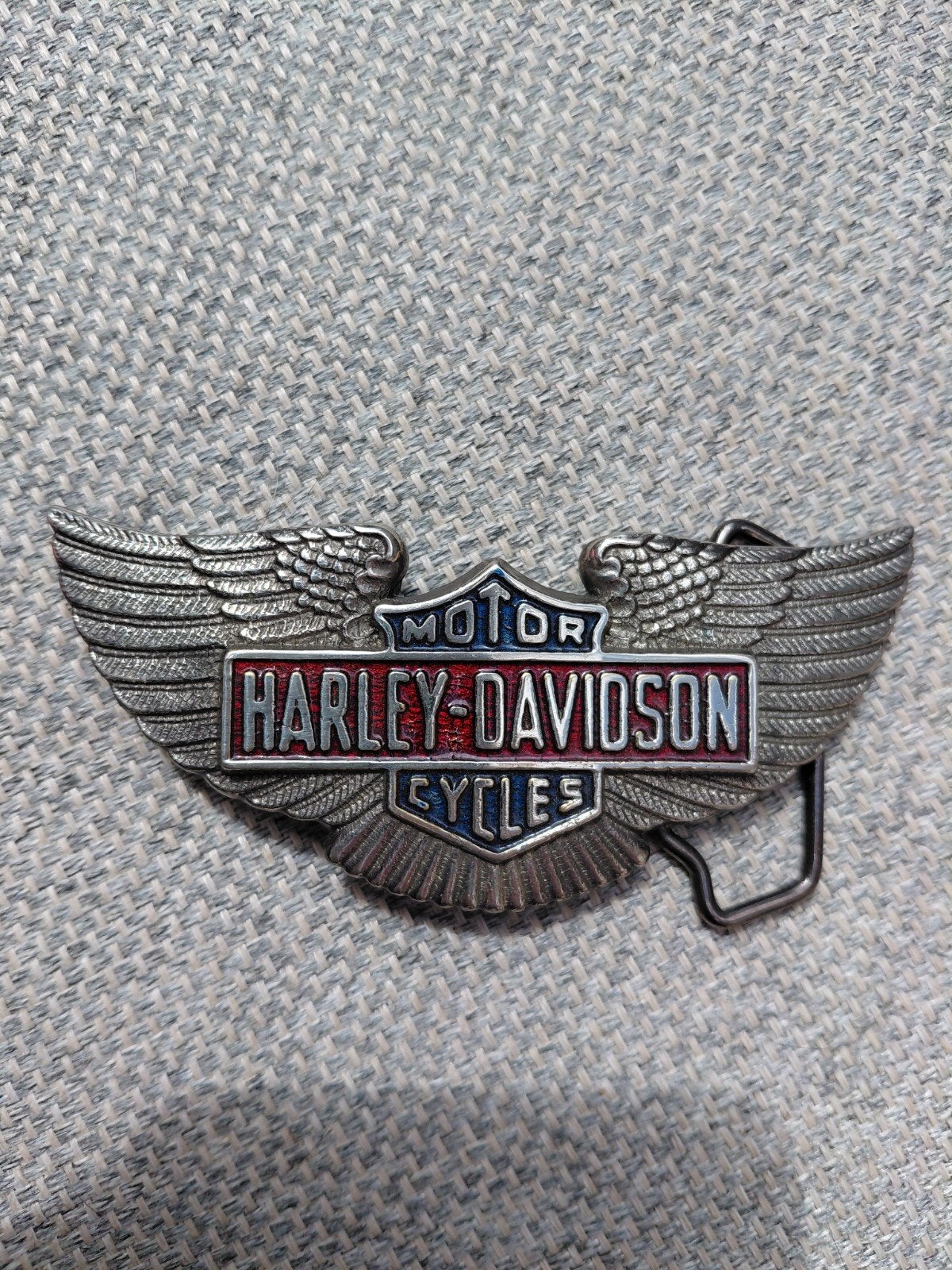 Buckle Harley Davidson 1983, Ophalen
