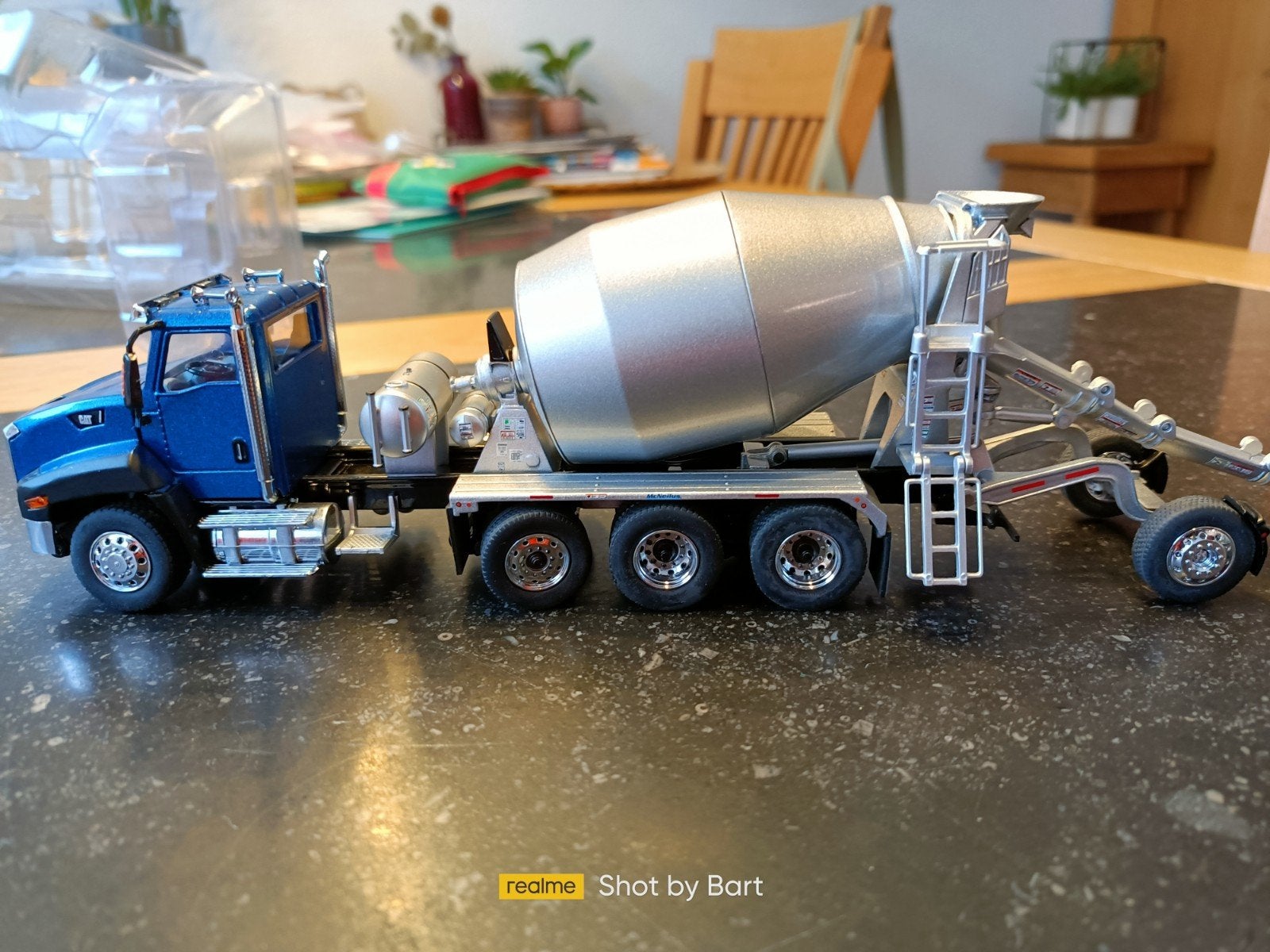 CAT CT660 5AS BETONMIXER DIECAST, Ophalen of Verzenden, Nieuw, Hijskraan, Tractor of Landbouw, Overige merken