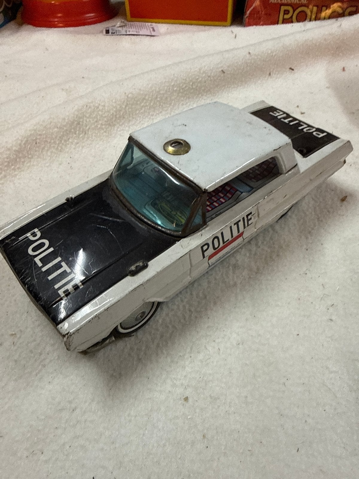 Ichiko Vintage blikken politieauto - Made in Japan, Ophalen of Verzenden