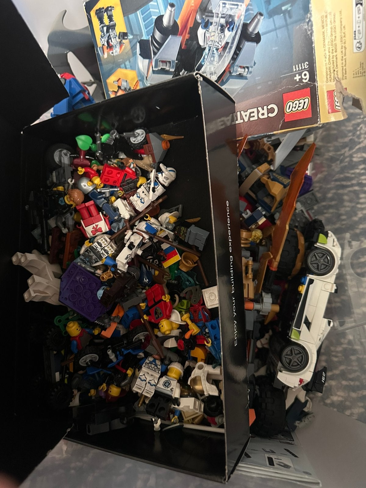 Lego doos, Ophalen of Verzenden, Zo goed als nieuw