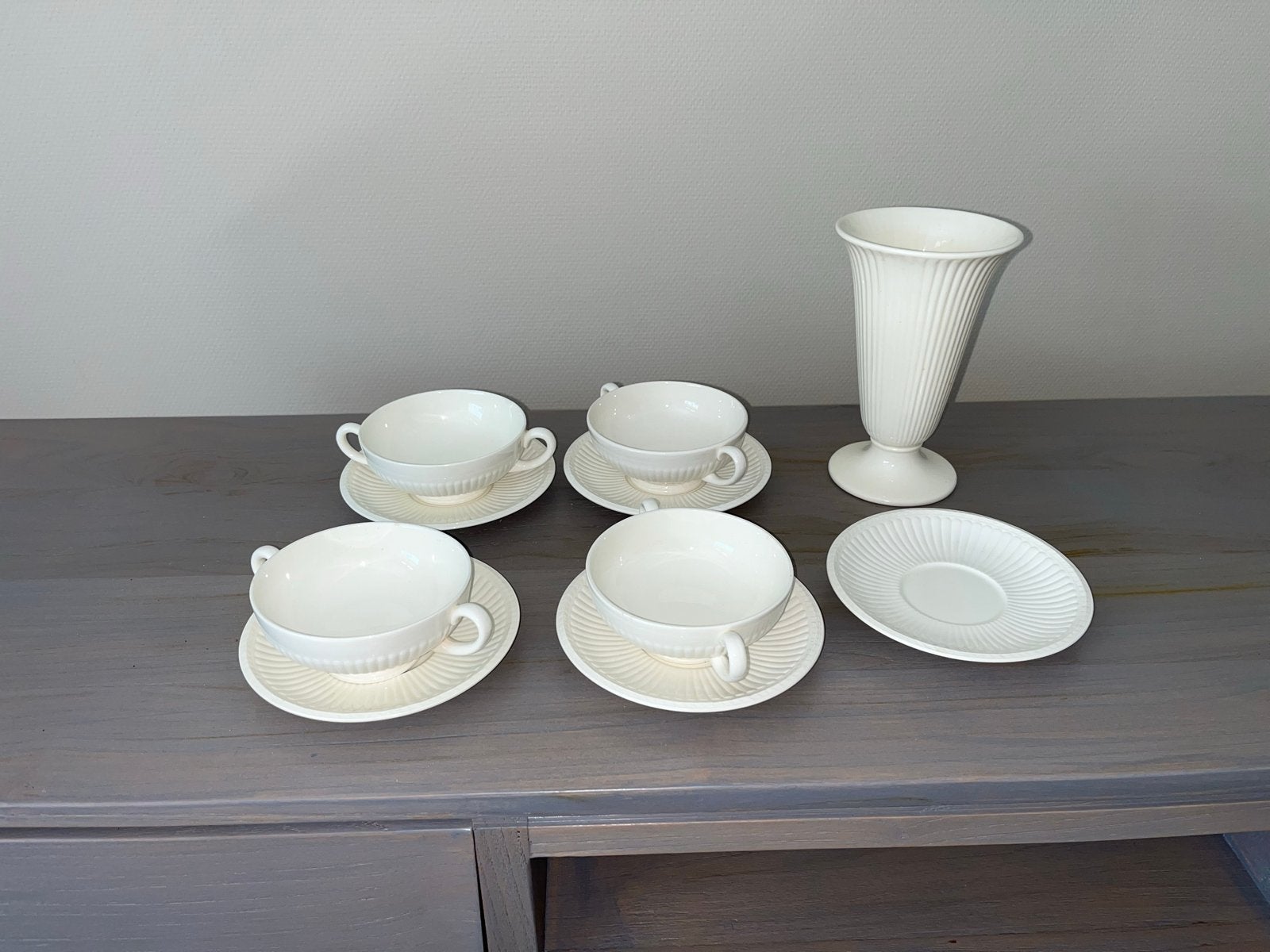 Soepkommen bordjes Wedgewood, Ophalen of Verzenden