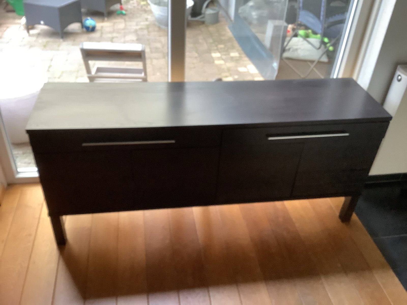 Tv-meubel - 156x40x68 cm GRATIS !!!!, Gebruikt, 150 tot 200 cm, Ophalen of Verzenden, Minder dan 100 cm