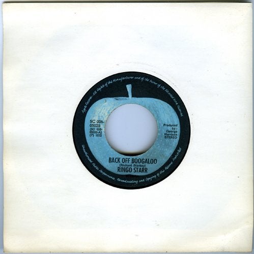 Back off boogaloo - Ringo Starr, 7 inch, Ophalen of Verzenden, Zo goed als nieuw, Pop