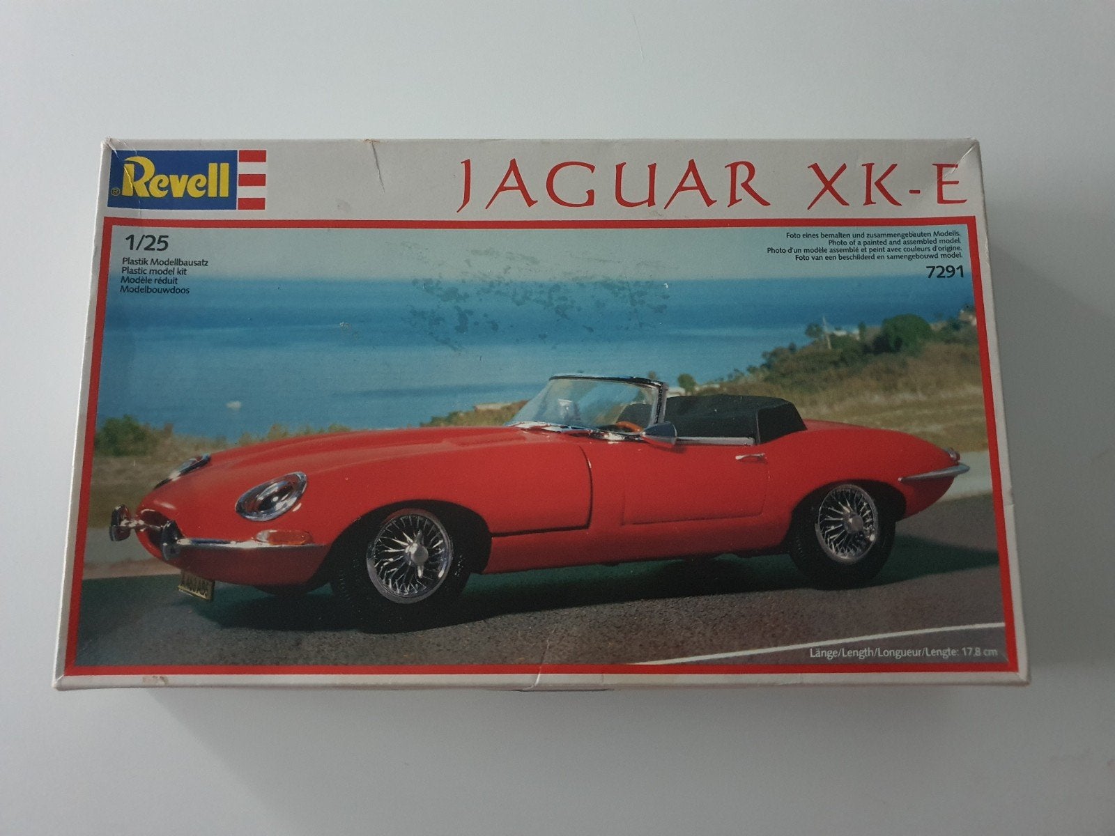 Revell Jaguar XK-E Modelbouwkit 1:25, Ophalen, Auto, Nieuw, 1:32 tot 1:50