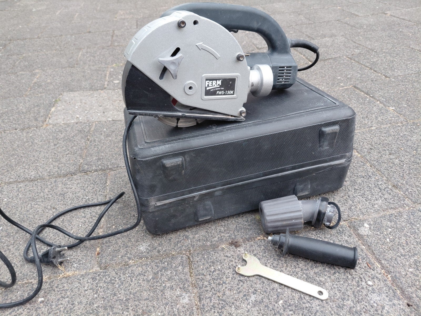 muur frees, Ophalen, 600 tot 1200 watt, Bandschuurmachine