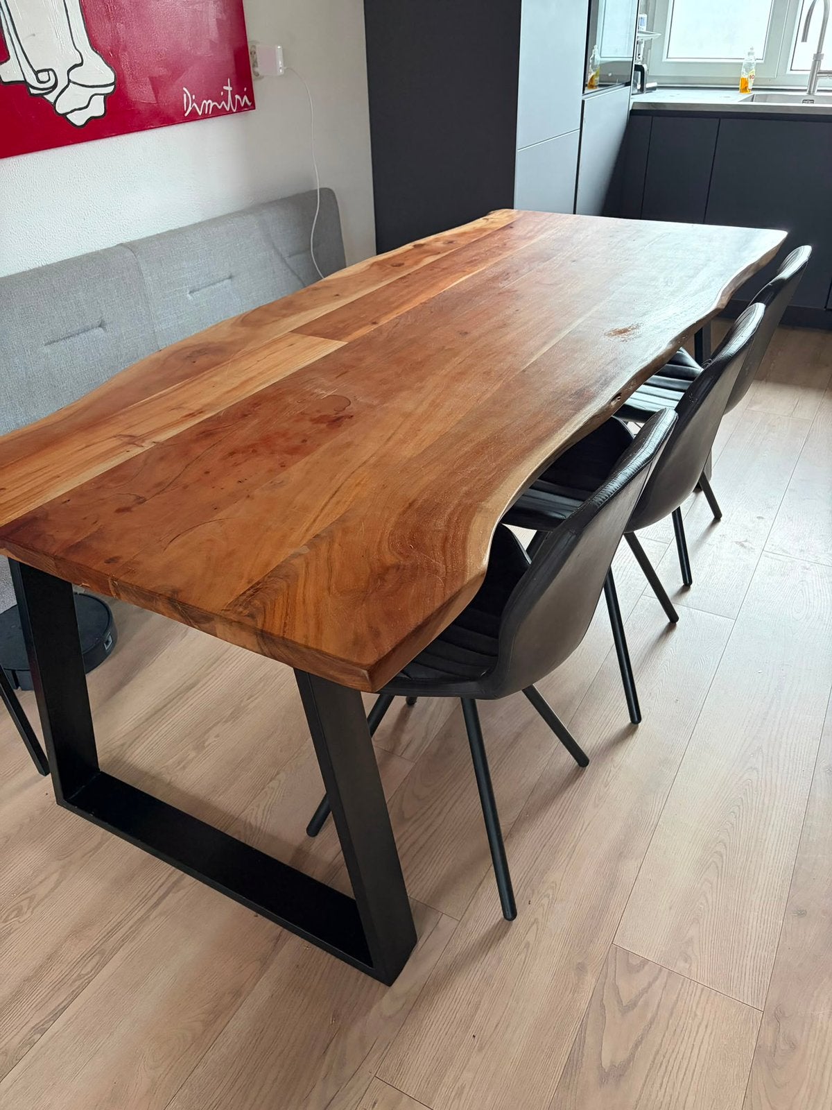 Eettafel van Trendhopper, Ophalen, 200 cm of meer, 50 tot 100 cm, Zo goed als nieuw