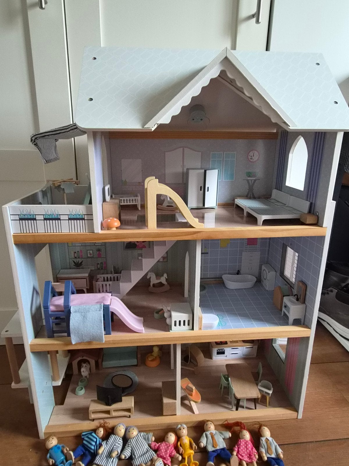 Poppenhuis, Ophalen, Gebruikt, Poppenhuis