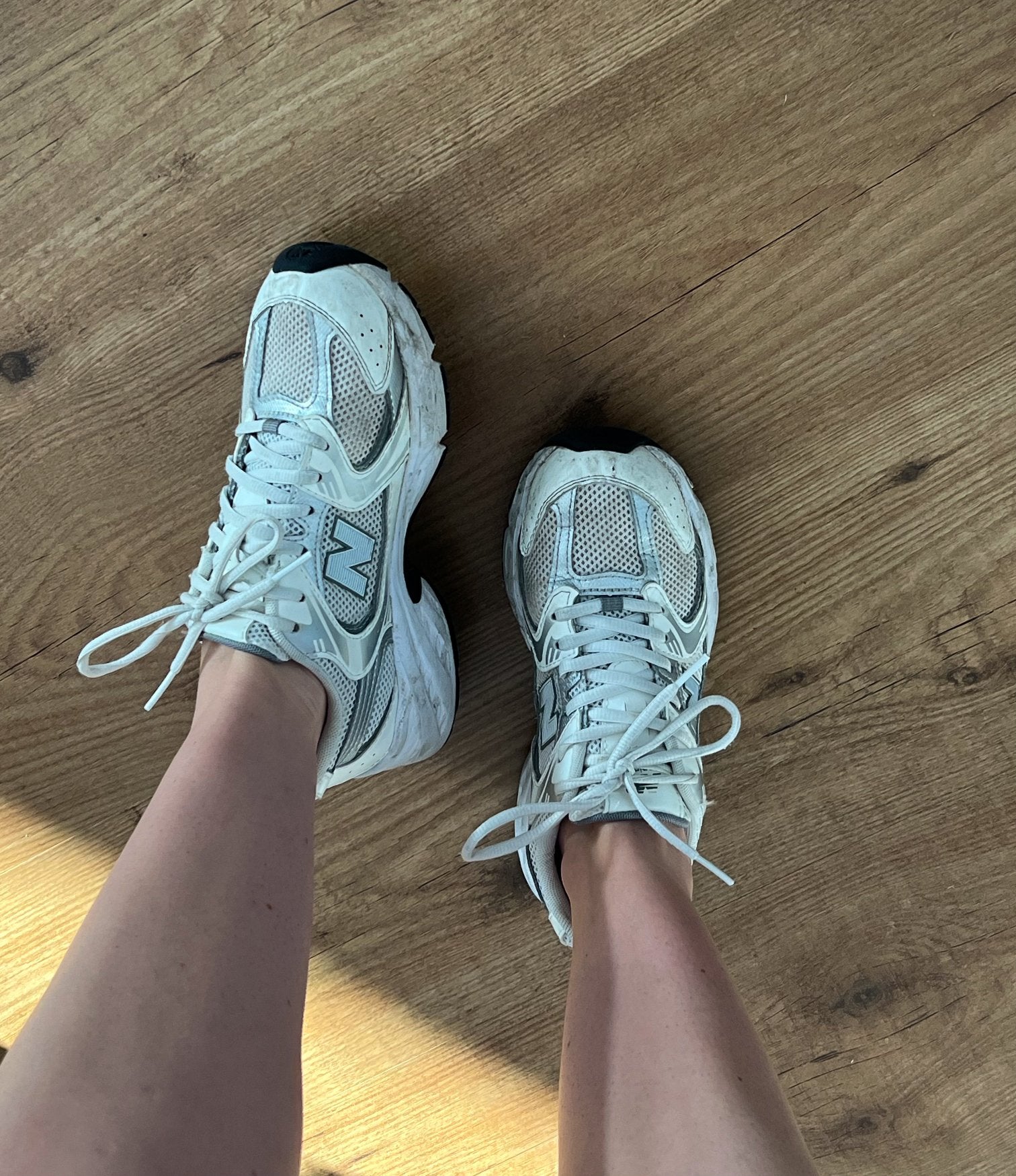 New Balance 530 sneakers maat 37,5 gedragen, Verzenden, Wit, Sneakers of Gympen, Gedragen
