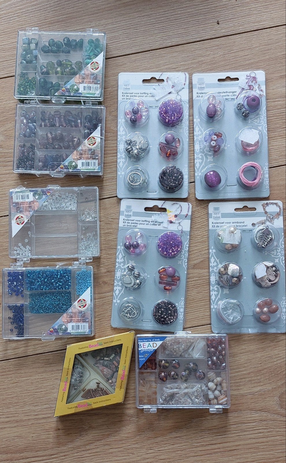 zgan kralen voor ketting, armband sleutelhanger, Ophalen of Verzenden, Zo goed als nieuw, Kraal