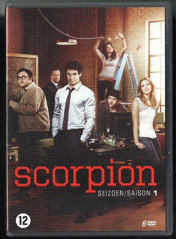 Scorpion seizoen 1. DVD., Cd's en Dvd's, Gebruikt, Inclusief doosje, Seizoen 1, Nederlands