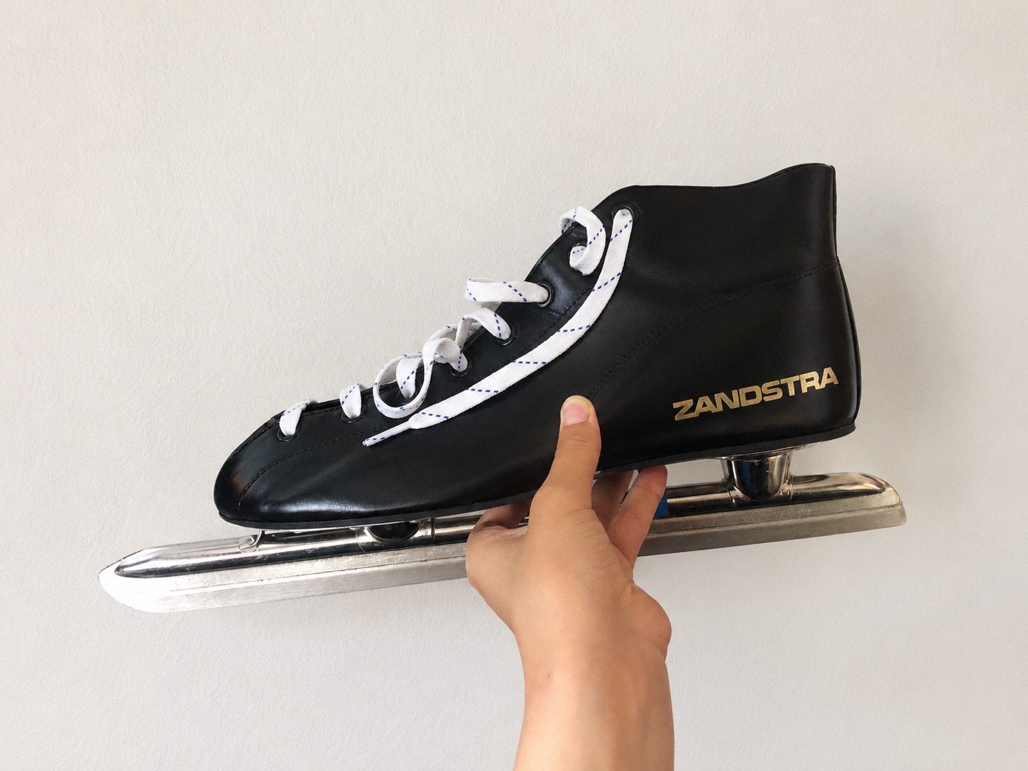 Zandstra Ice Skates – Black Figure/Speed Skates – Size 44, Ophalen of Verzenden, Zo goed als nieuw, Noren, Zandstra