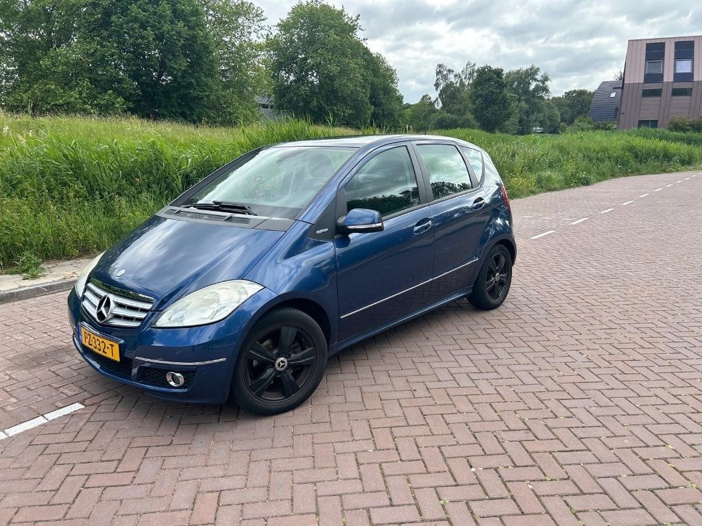Mercedes-Benz A-Klasse 1.5 A160 5DRS 2009 Blauw, Voorwielaandrijving, Stof, Zwart, Blauw