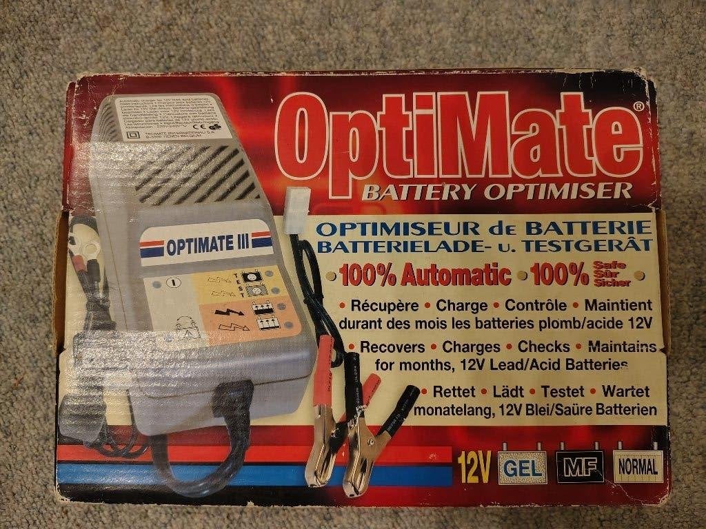 TecMate OptiMate III Automatische accu-druppellader 12V, Ophalen