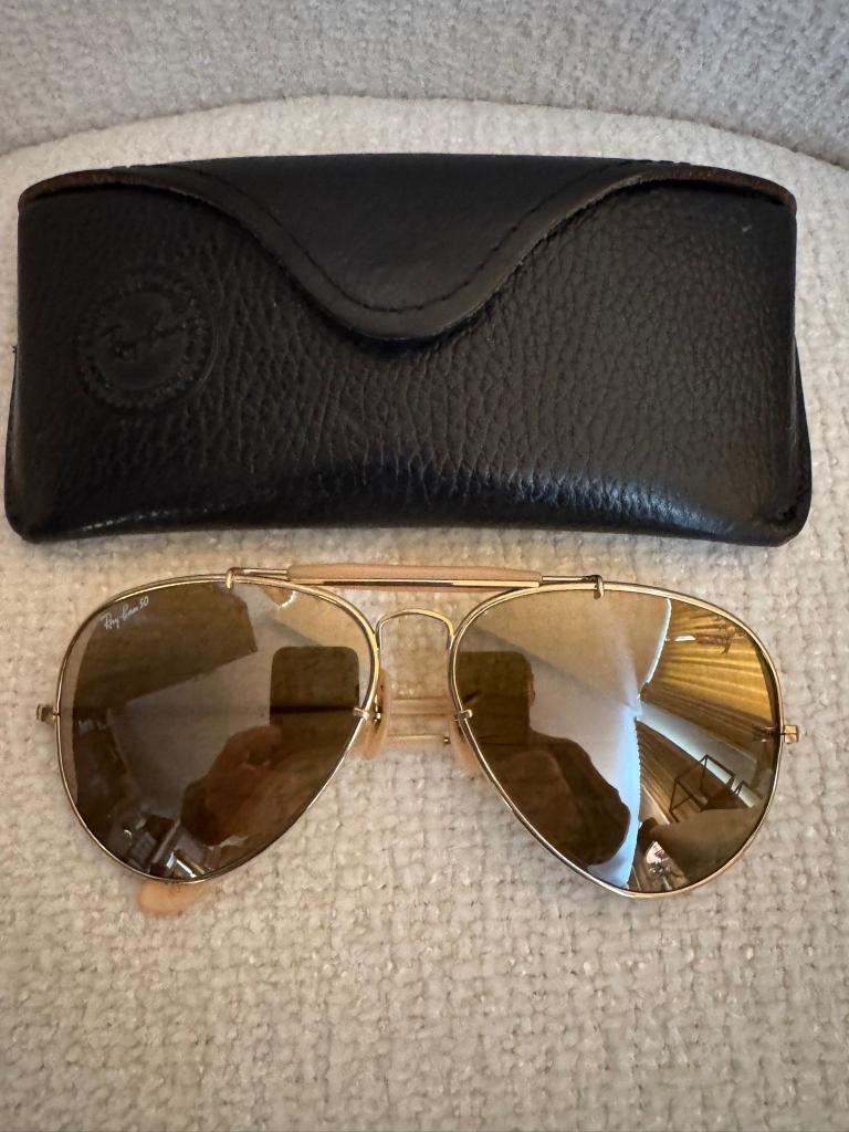 Vintage B&L Ray-Ban RB50 General Outdoorsman 62mm zonnebril, Ray-Ban USA, Zonnebril, Overige kleuren, Nieuw