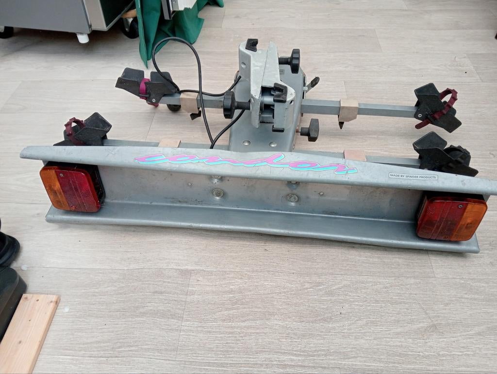 Condor fietsendrager voor 2 fietsen - Trekhaakdrager, Auto diversen, Ophalen, 2 fietsen, Gebruikt, Trekhaakdrager