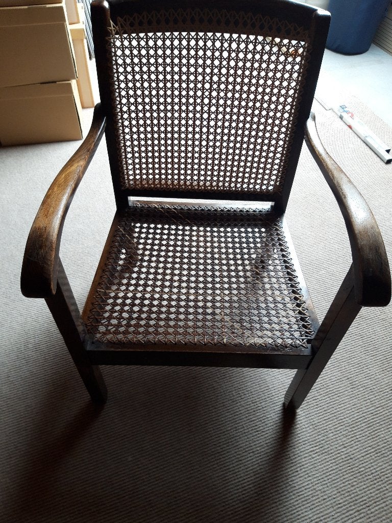 halstoeltje - webbing, Ophalen