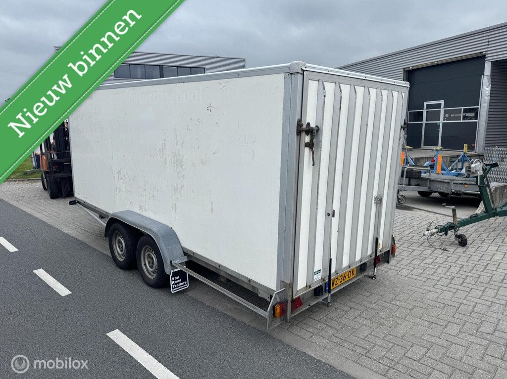 Verdonk Gesloten 450x165x170 2000kg, Gebruikt