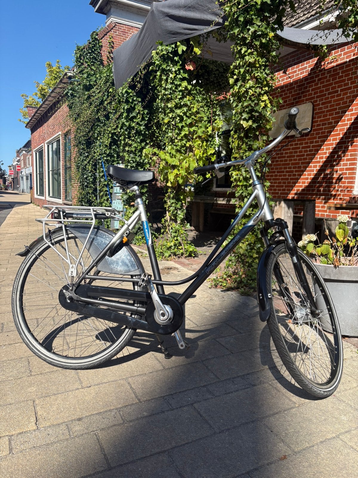 Mooie Raleigh Elan damesfiets, Fietsen en Brommers, Fietsen | Dames | Damesfietsen, Versnellingen, 56 cm of meer, Zo goed als nieuw