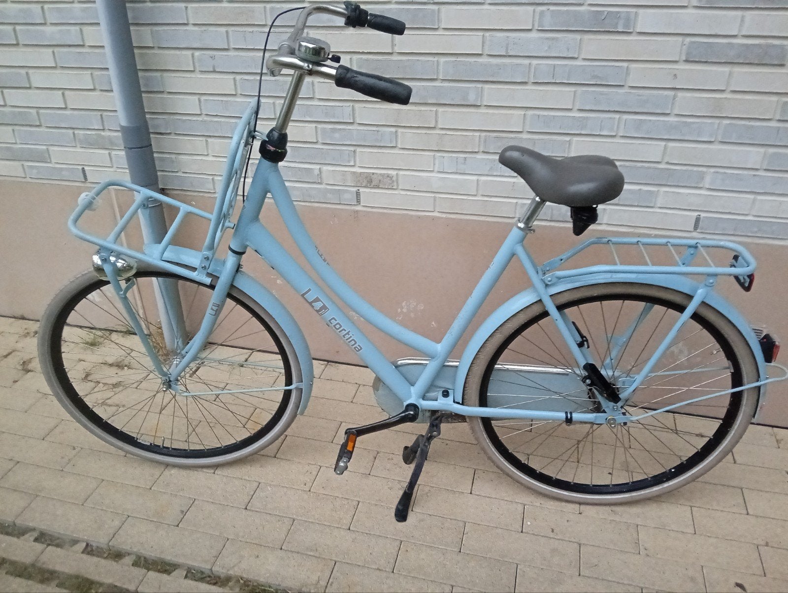 Cortina fiets met voordrager - Let op: zonder slot, Ophalen, Velgrem, Versnellingen, 53 tot 56 cm