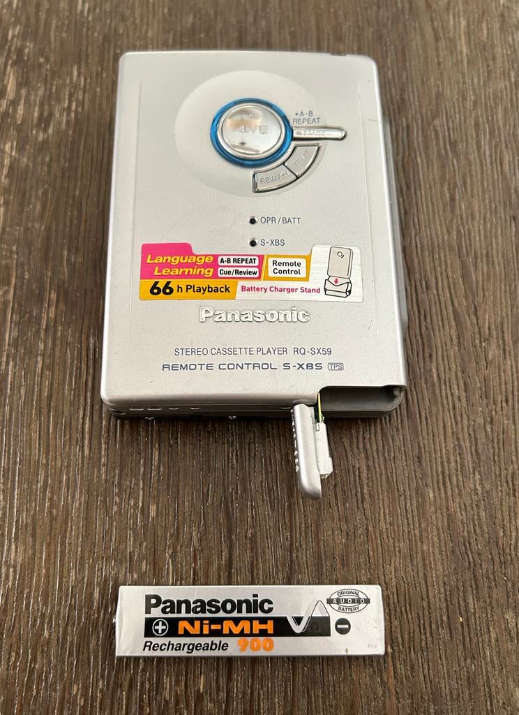 Panasonic Cassette Speler RQ-SX59 - Niet getest, Audio, Tv en Foto, Ophalen of Verzenden, Walkman