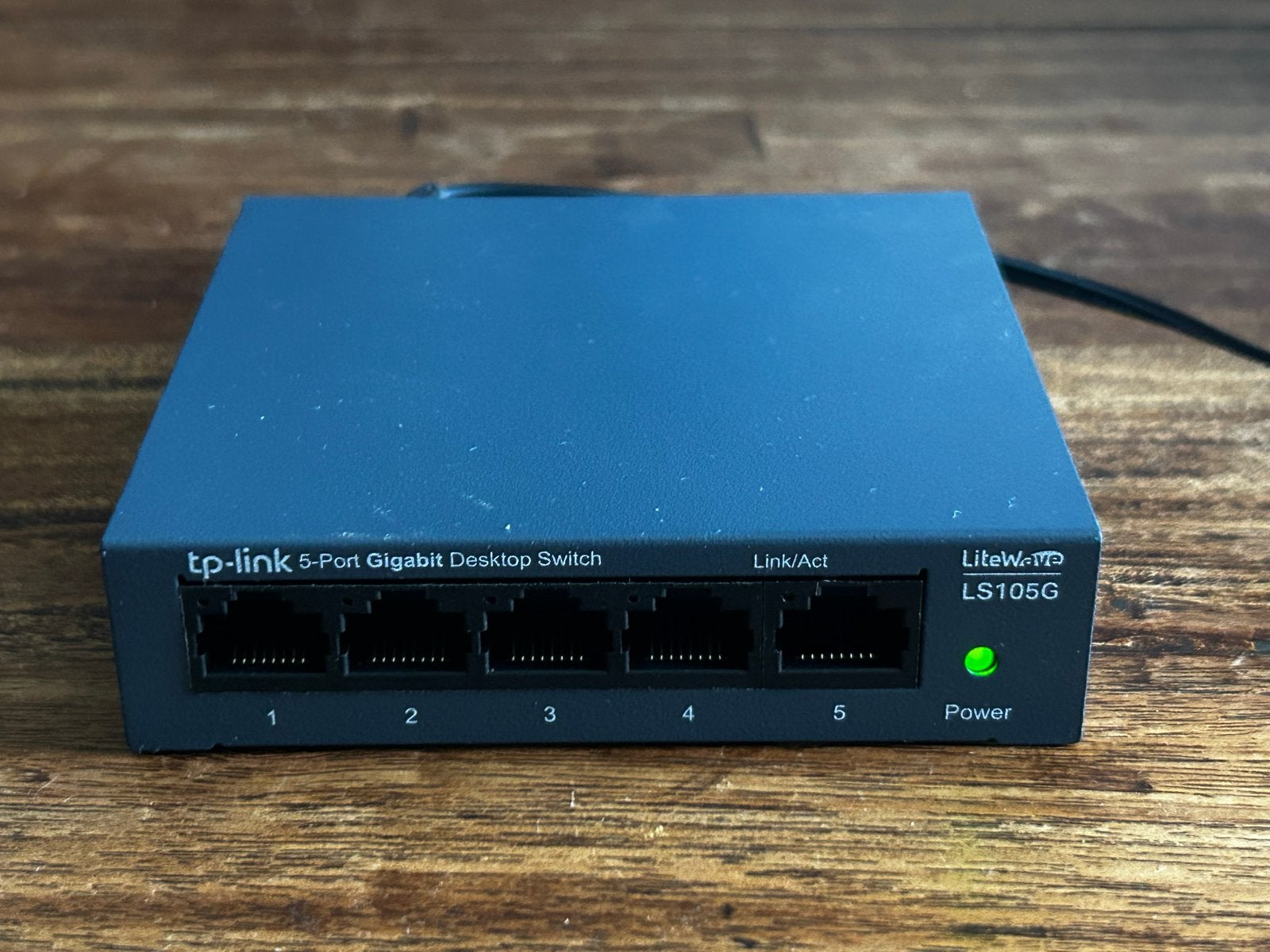 TP-Link LiteWave LS105G 5-Poorts Gigabit Desktop Switch, Ophalen of Verzenden, Gebruikt