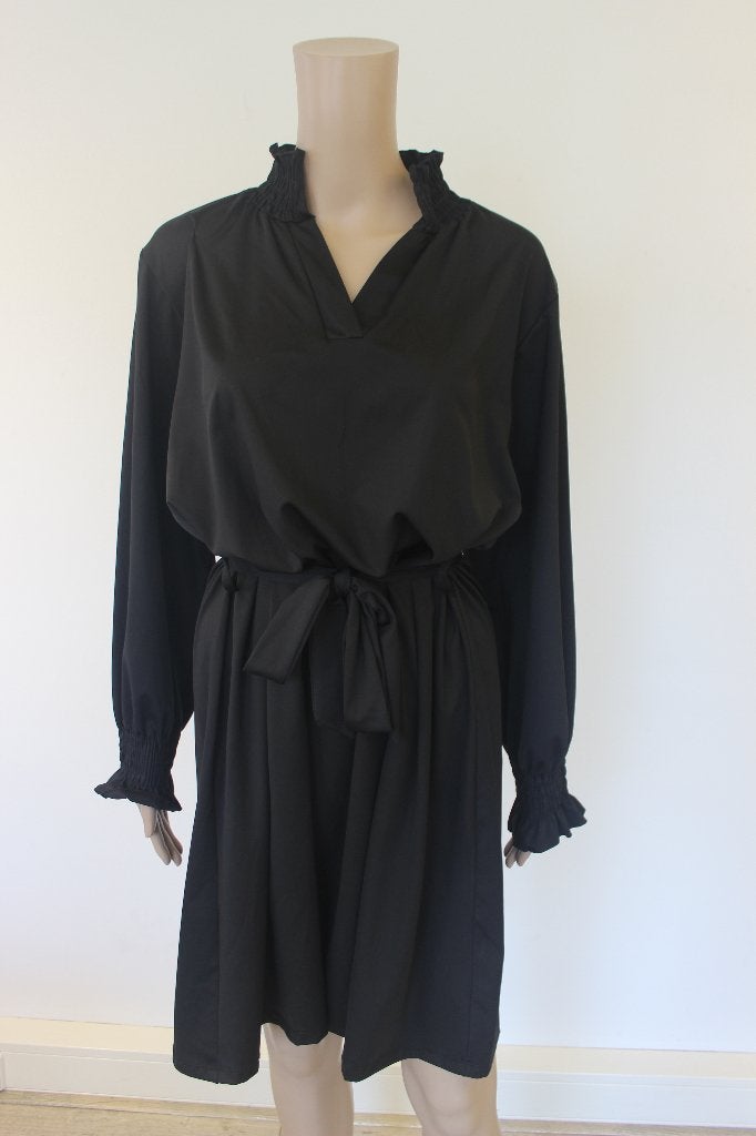 Sophia Pure Feminin zwart jurkje maat L/XL, ., Zwart, Maat 42/44 (L), Ophalen of Verzenden