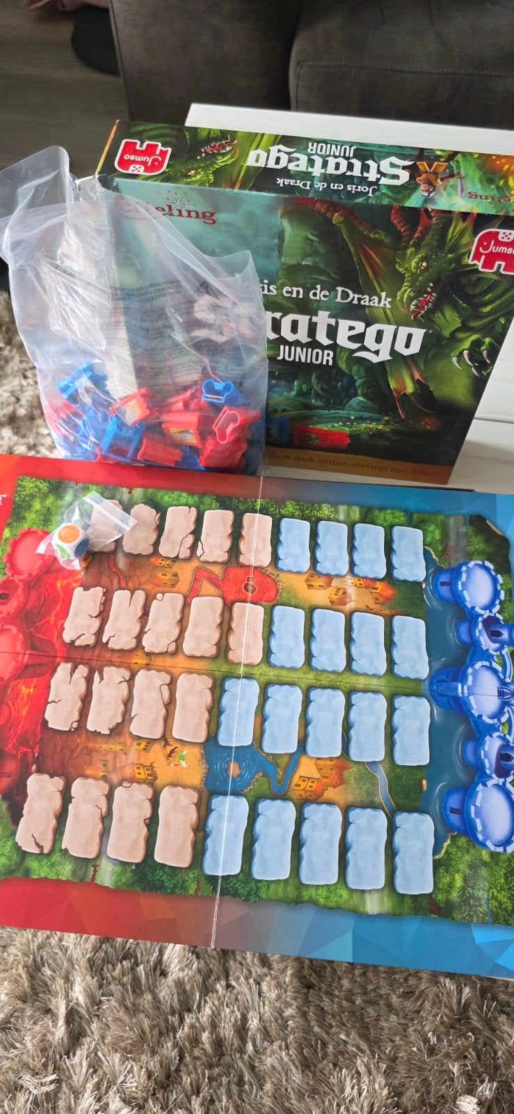 Stratego Junior Joris en de Draak Bordspel, Een of twee spelers, Ophalen, Zo goed als nieuw, Jumbo