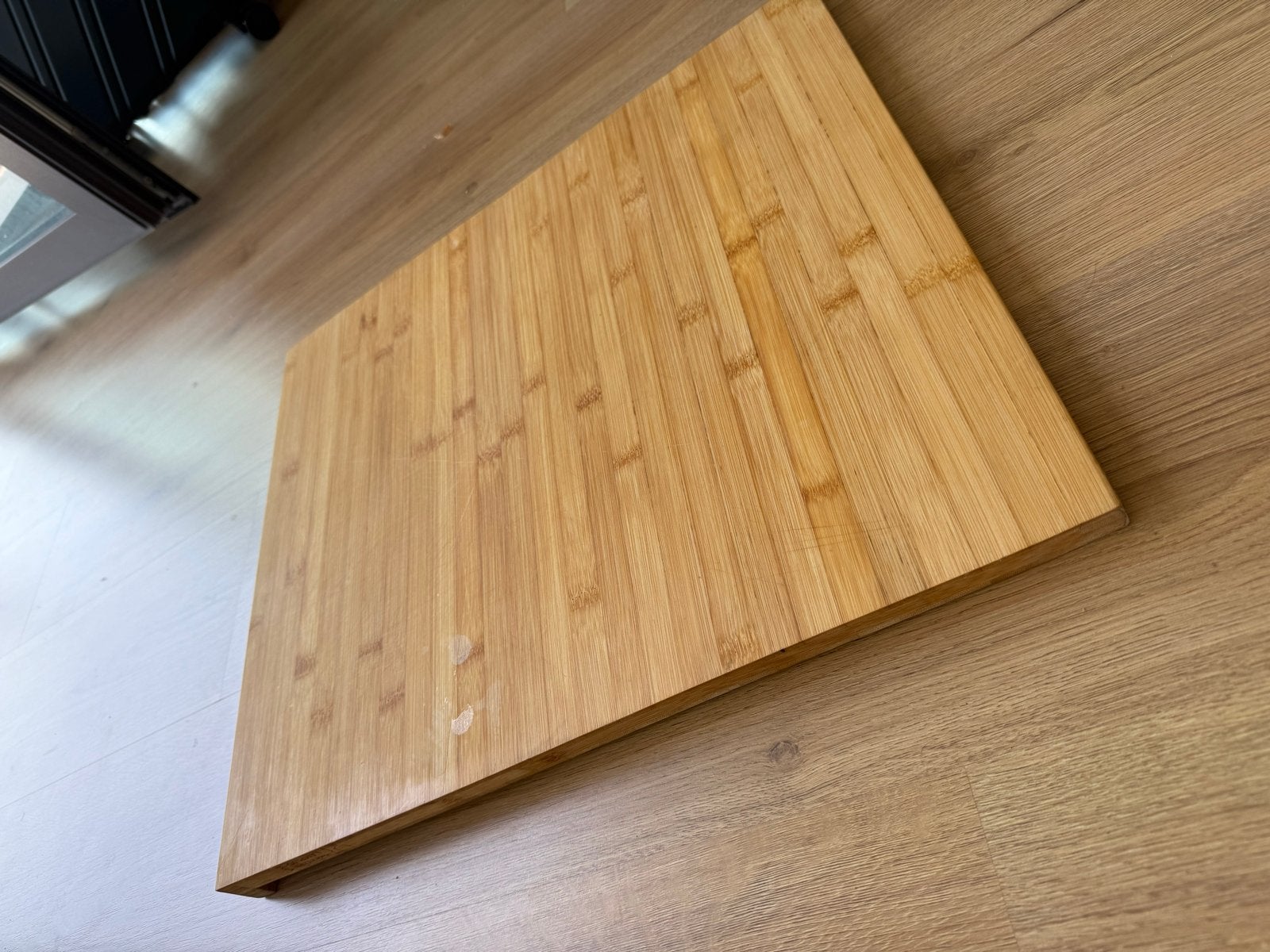 LÄMPLIG Grote bamboe snijplank met sapgeul, Ophalen, Gebruikt, Hout, Snij-/serveerplank