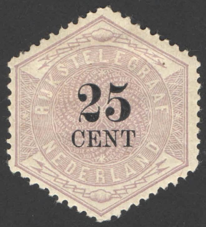 Nederland Telegramzegel 7 ongebruikt 1903, Postzegels en Munten, Postzegels | Nederland, Ophalen of Verzenden, T/m 1940, Postfris