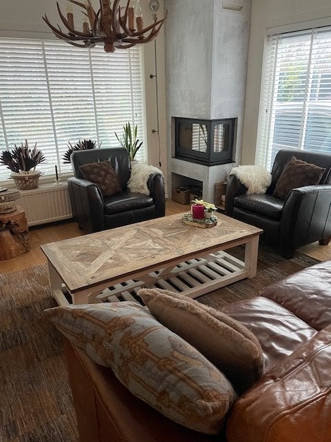 RM salontafel Chateau Chassigny 150x70, Huis en Inrichting, Tafels | Salontafels, Ophalen, Gebruikt, 100 tot 150 cm, 50 tot 100 cm