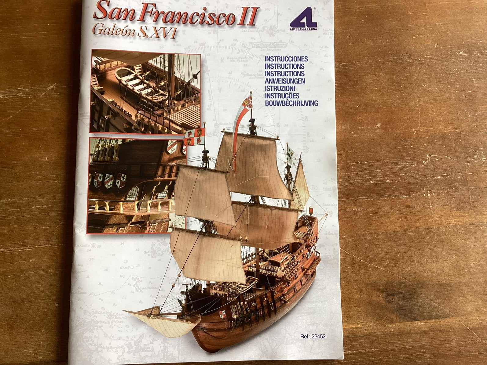San Francisco II bouwtekeningen en beschrijving, Ophalen of Verzenden, Gebruikt, 1:50 tot 1:200, Overige merken