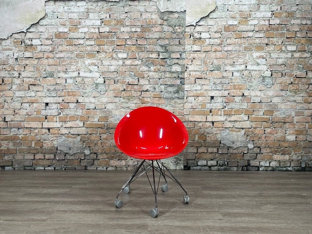 Kartell Ero|S| – Rood kunststof | Philippe Starck, Ophalen, Kunststof, Twee, Design