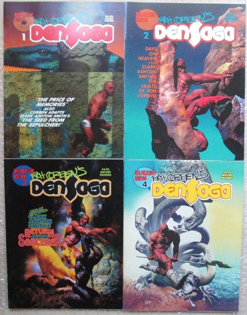 DenSaga, complete set (SC), Complete serie of reeks, Ophalen of Verzenden, Nieuw, Richard Corben